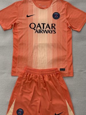 Maillot Gardien Fourth Orange Enfant PSG 25/26