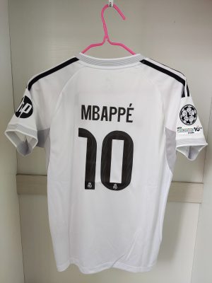 Maillot Domicile Mbappé Enfant Real Madrid 25/26