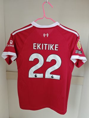 Maillot Domicile Enfant Ekitike Liverpool 25/26